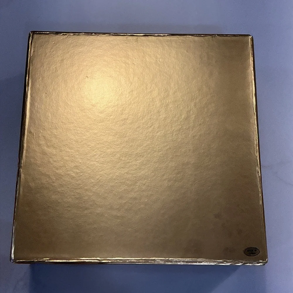 Authentic CHANEL Square Empty Gift Box Container 8.5